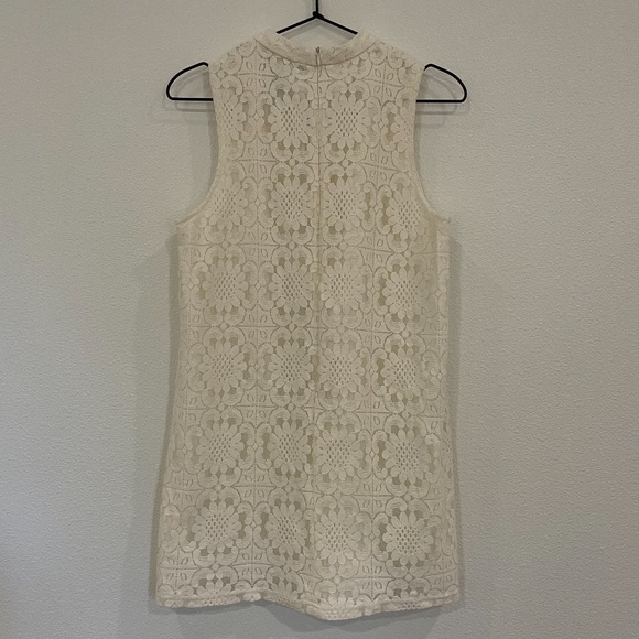 EUC Forever 21 Ivory Lace Dress - Picture 2 of 5